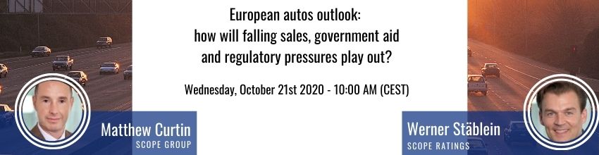 European autos outlook webinar 21st Oct: how will sales slump, subsidies, CO2 regulations play out?
